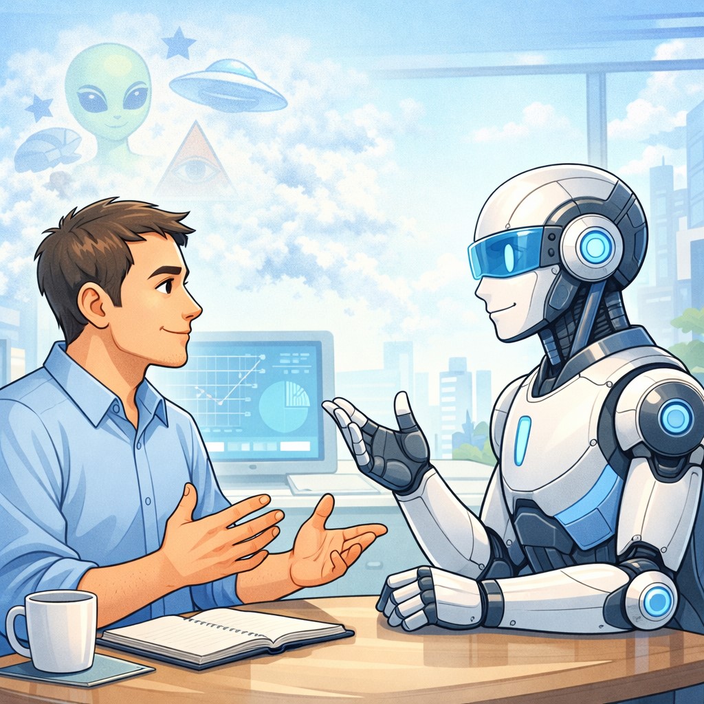 AI 才是辟谣高手？顺着你的证据聊，顽固阴谋论也能破